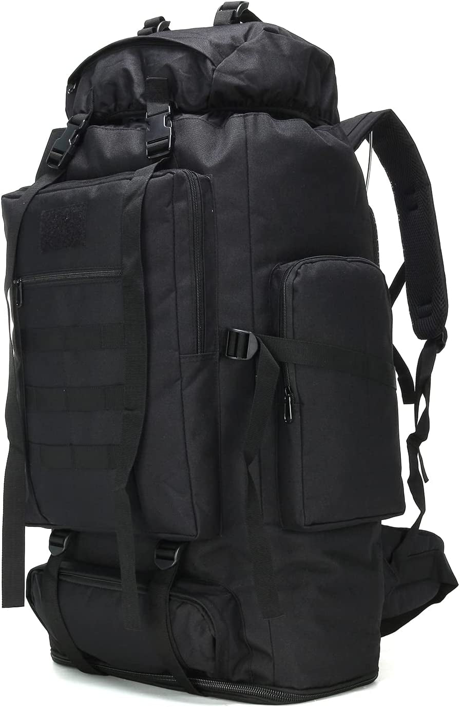 Hiking Backpack for Men 70L/100L Camping Backpack Military Rucksack Molle 3 Days Assault Pack for Climbing | Camping Backpack, 3 Days Assault Pack, for Climbing