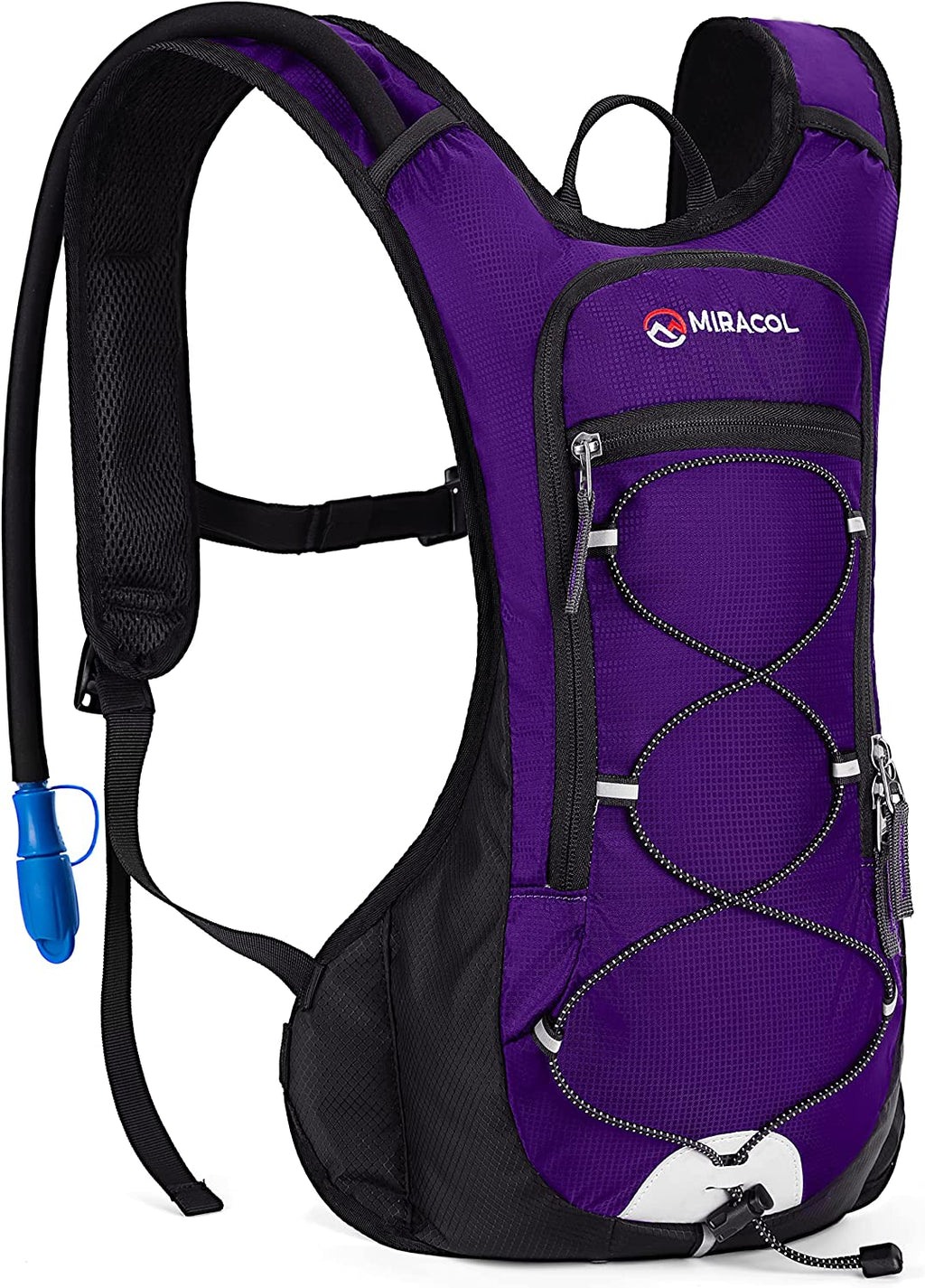 Hydration Pack Water Backpack - 2L Water Bladder - For Running Biking Cycling Hiking 